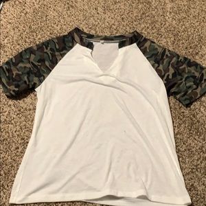 Army baseball tee